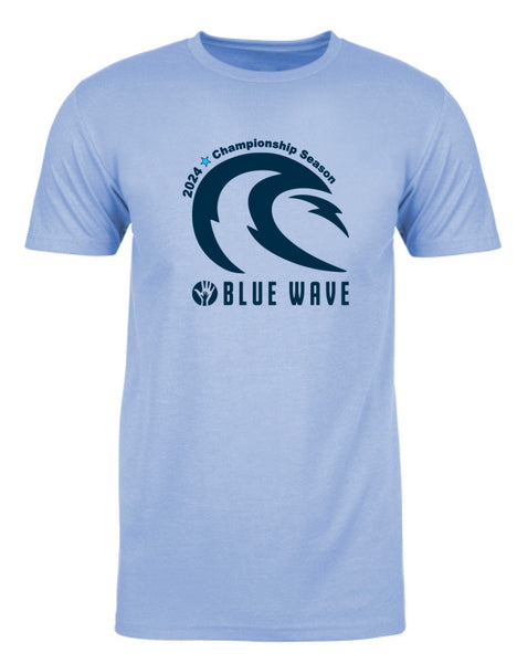 BlueWave Championship Season 2024 Unisex Tshirt ORDER BY MAR 15