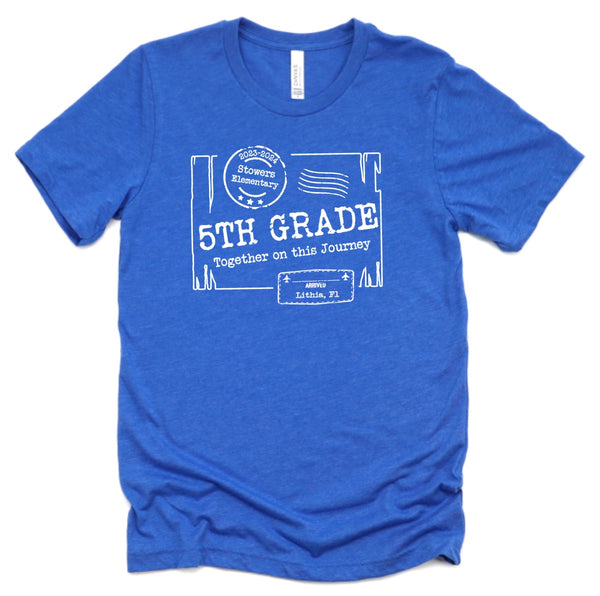5TH Grade GRADE STOWERS YOUTH CLASS TSHIRT