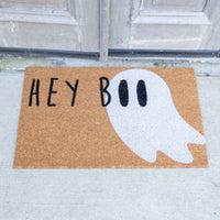 HEY BOO DOORMAT-LOCAL PICKUP ONLY