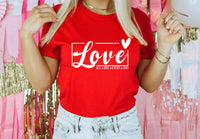 LOVE all.day.every.day UNISEX TEE