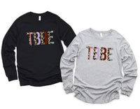 TBBE LEOPARD COLOR LONG SLEEVE